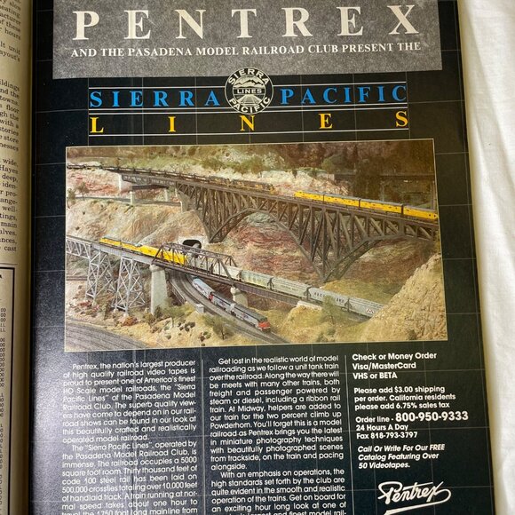 Model Railroader Magazine Back Issue September 1990 Vol 57 No 9 u - Picture 9 of 12